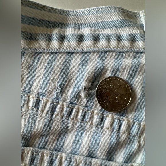 RARE 90s vintage Guess high waisted stripe shorts - Picture 9 of 16